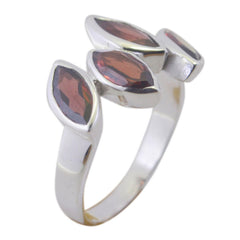 Very Nice Gems Garnet 925 Sterling Silver Ring Dubai Gold Jewelry