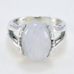 Wholesales Gem Rainbow Moonstone Sterling Silver Ring Good Friday Gift