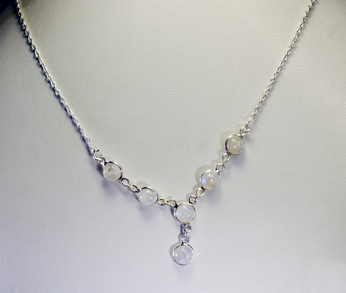 casually 925 Solid Sterling Silver pulchritudinous genuine White Necklace gift UK