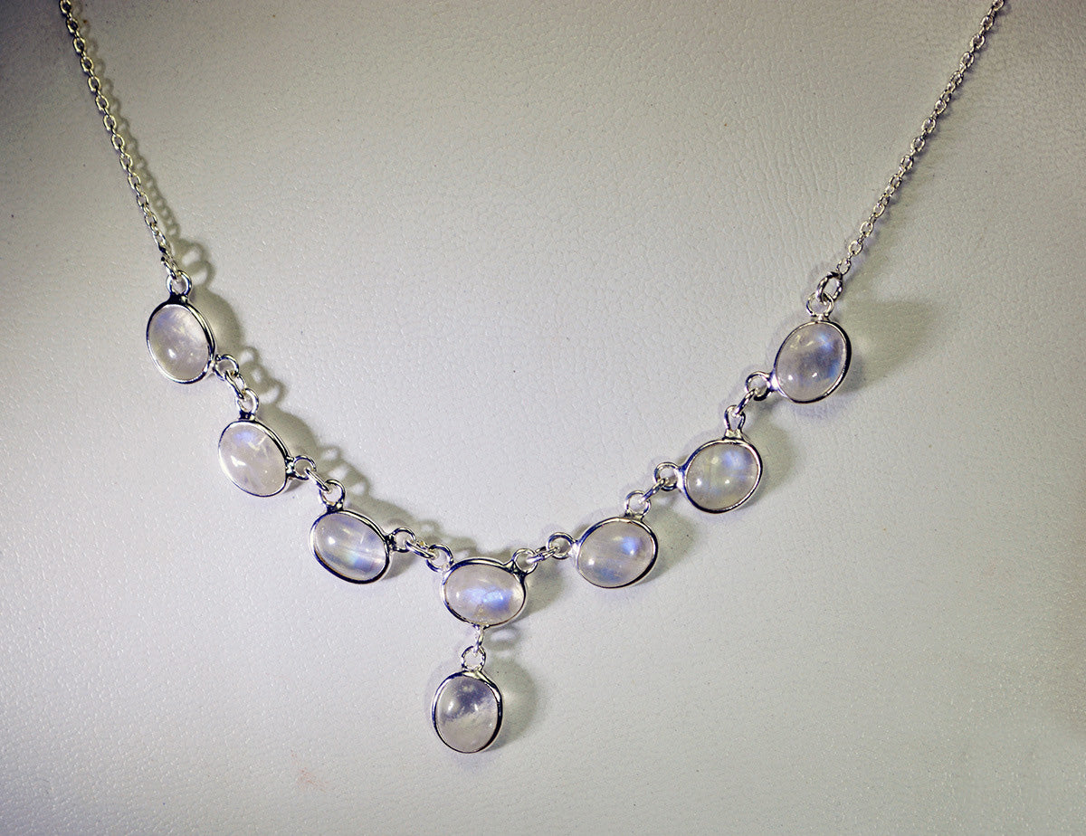 common 925 solid sterling silver gorgeous genuine white necklace gift uk Главное изображение товара