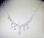 gemstones 925 solid sterling silver attractive natural white necklace gift uk