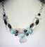 gemstones 925 solid sterling silver captivating natural multi necklace gift uk