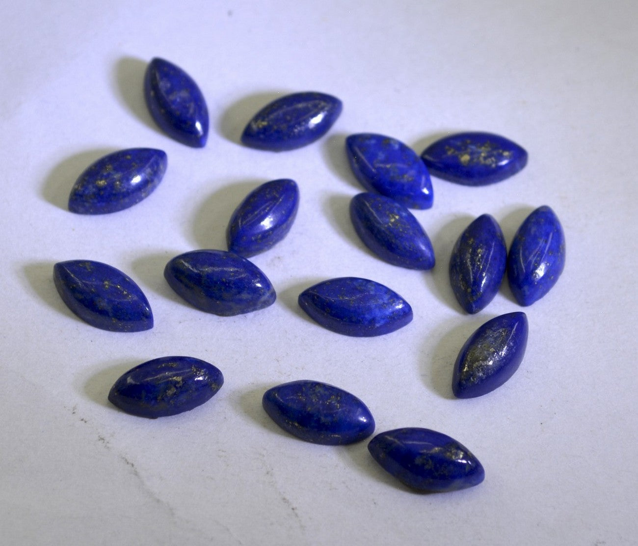 inviting Lapis Lazuli cabochon marquise 3X5 mm Loose Gemstones STLLACBMQ3X5