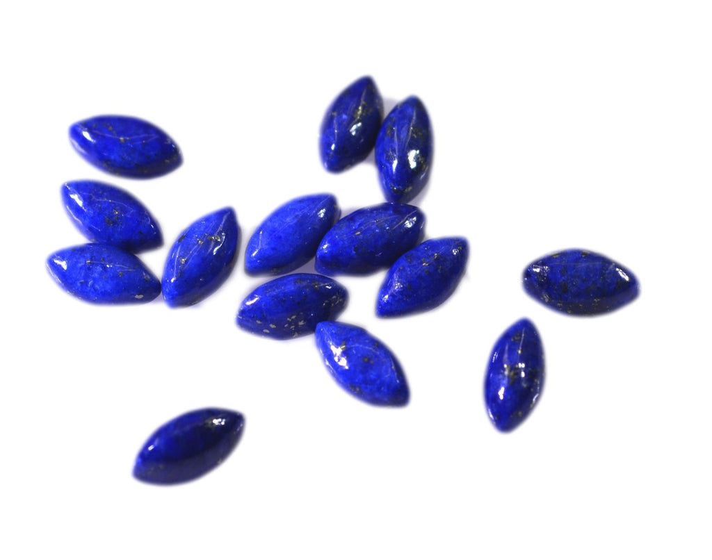 inviting Lapis Lazuli cabochon marquise 3X5 mm Loose Gemstones STLLACBMQ3X5