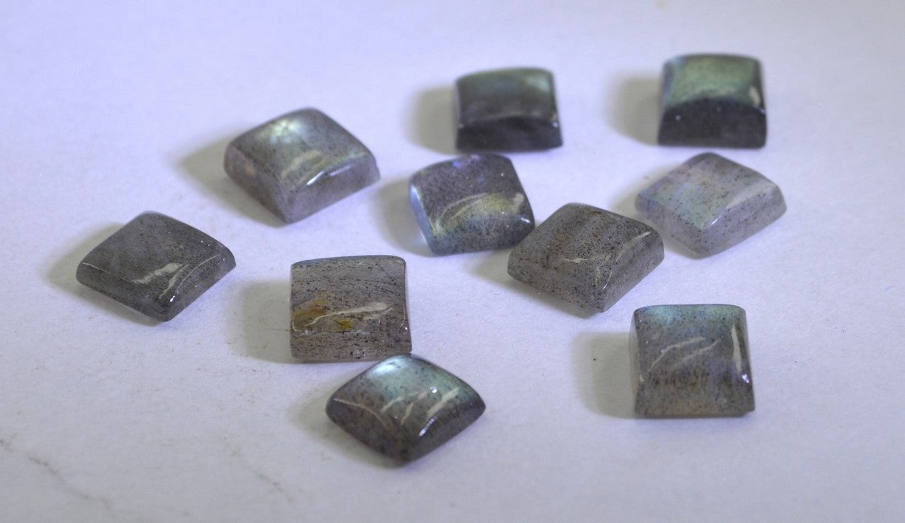 superb Labradorite cabochon Square 3x3 mm Loose Gemstones STLABCBSQ3x3